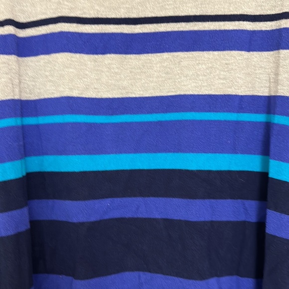 Lane Bryant Multistripe VNeck Sweater Gorgeous Soft Material Plus 22/24 - Picture 6 of 6